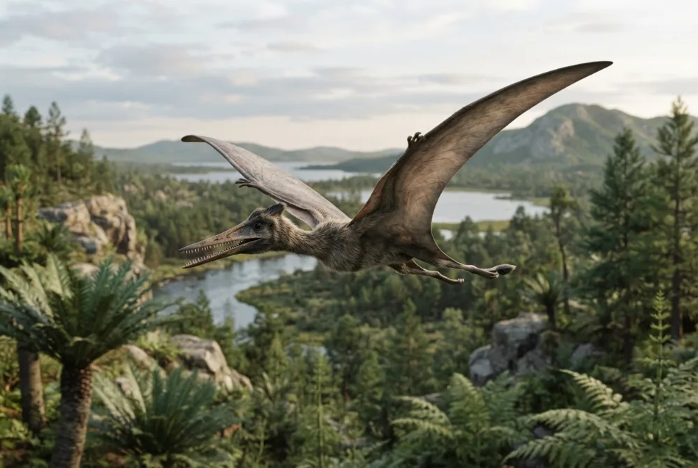 AI-made picture of Beipiaopterus