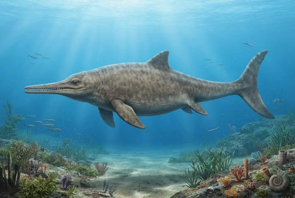 AI-made picture of Besanosaurus