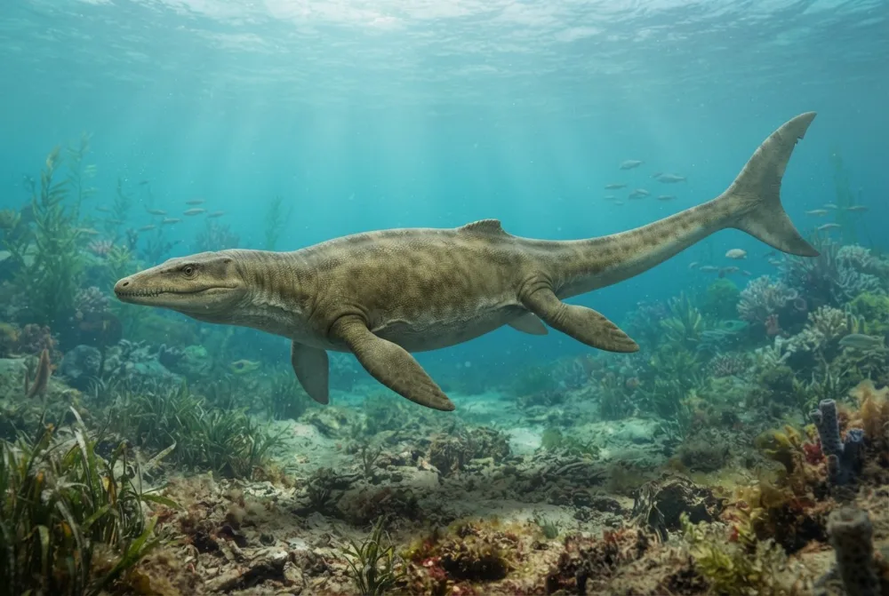 AI-made picture of Carsosaurus