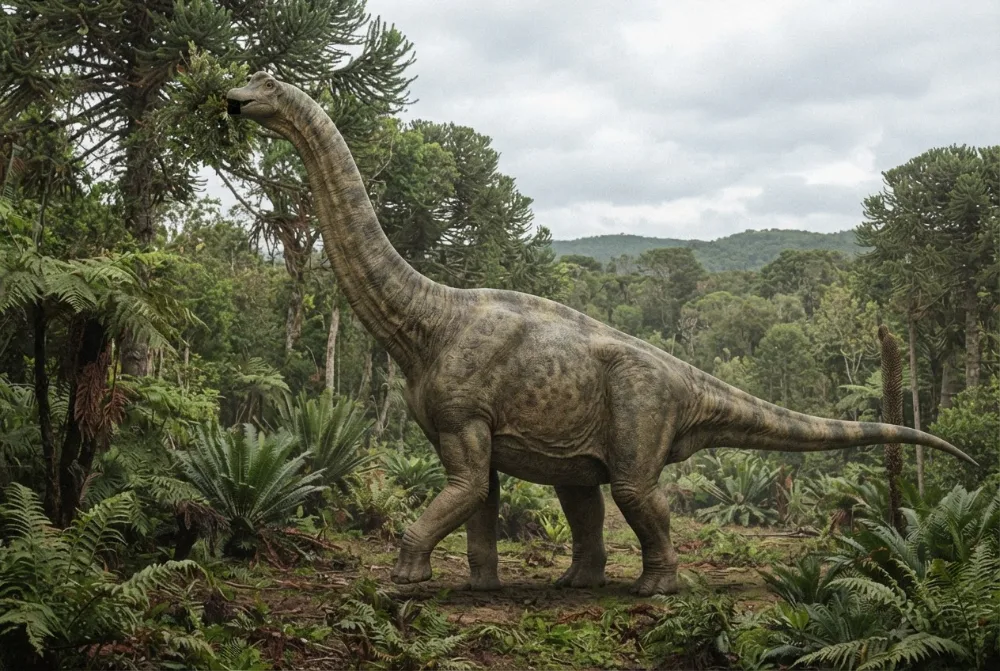AI-made picture of Cedarosaurus