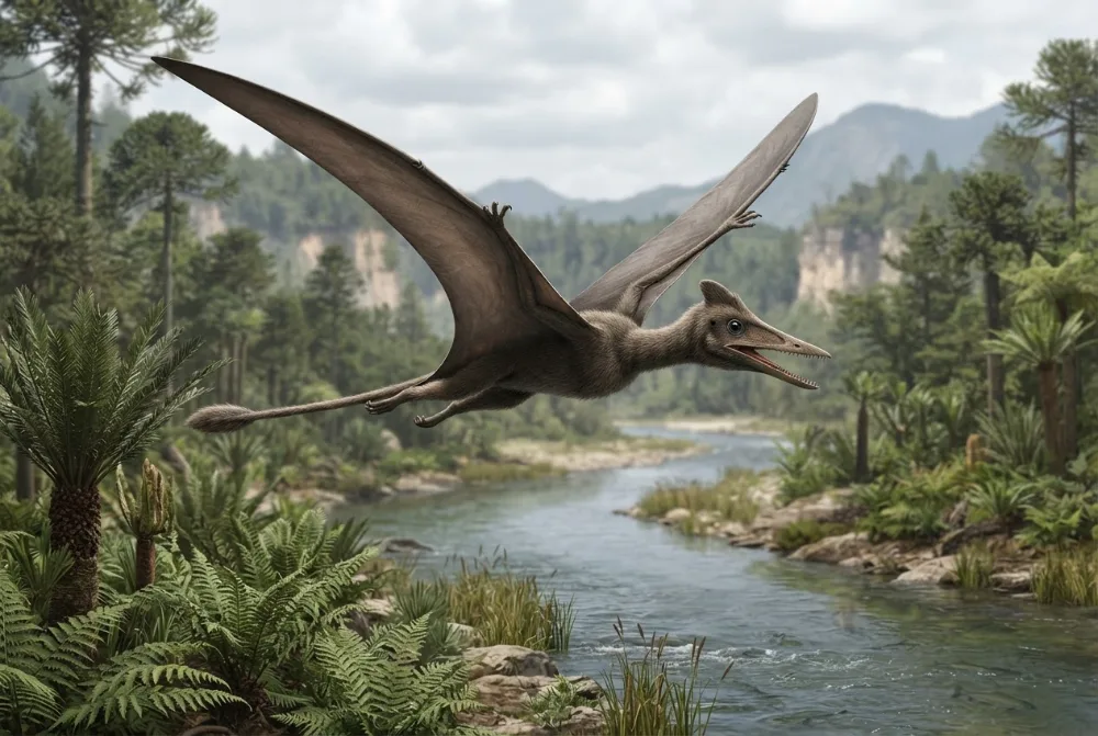 AI-made picture of Changchengopterus
