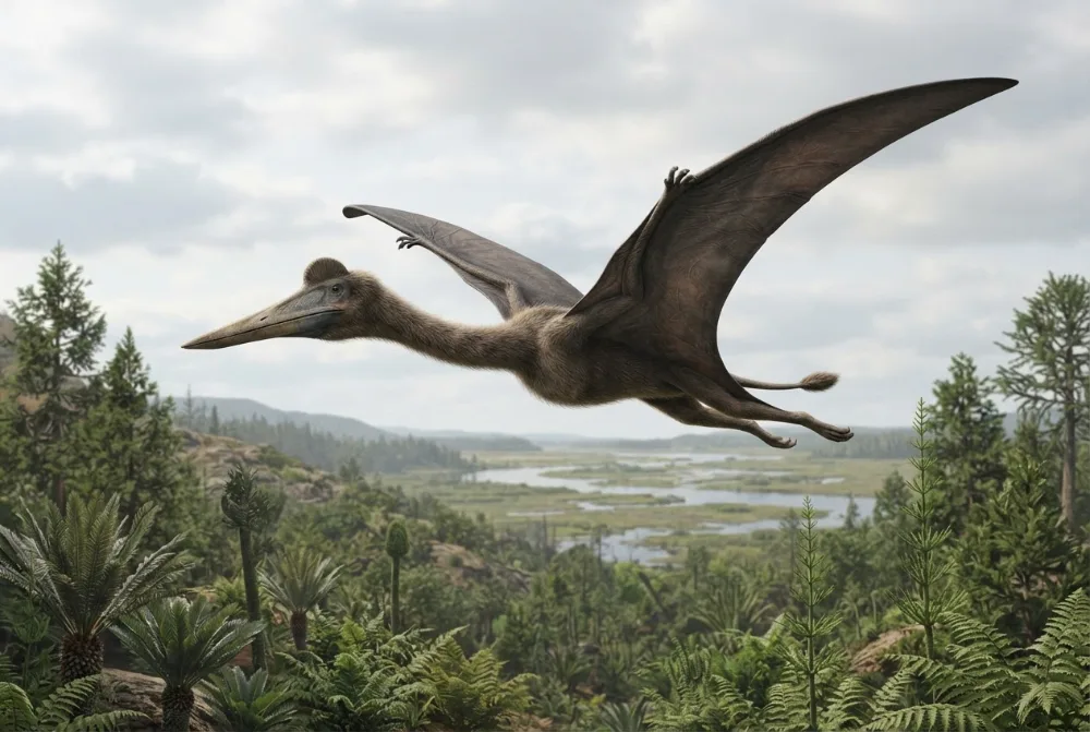 AI-made picture of Chaoyangopterus