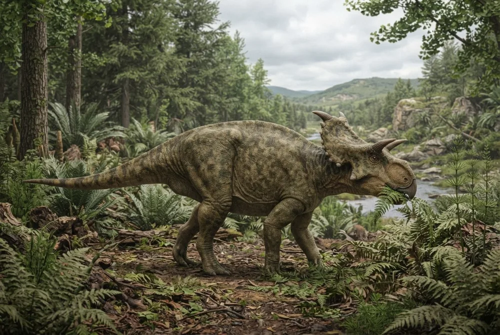 AI-made picture of Chaoyangsaurus