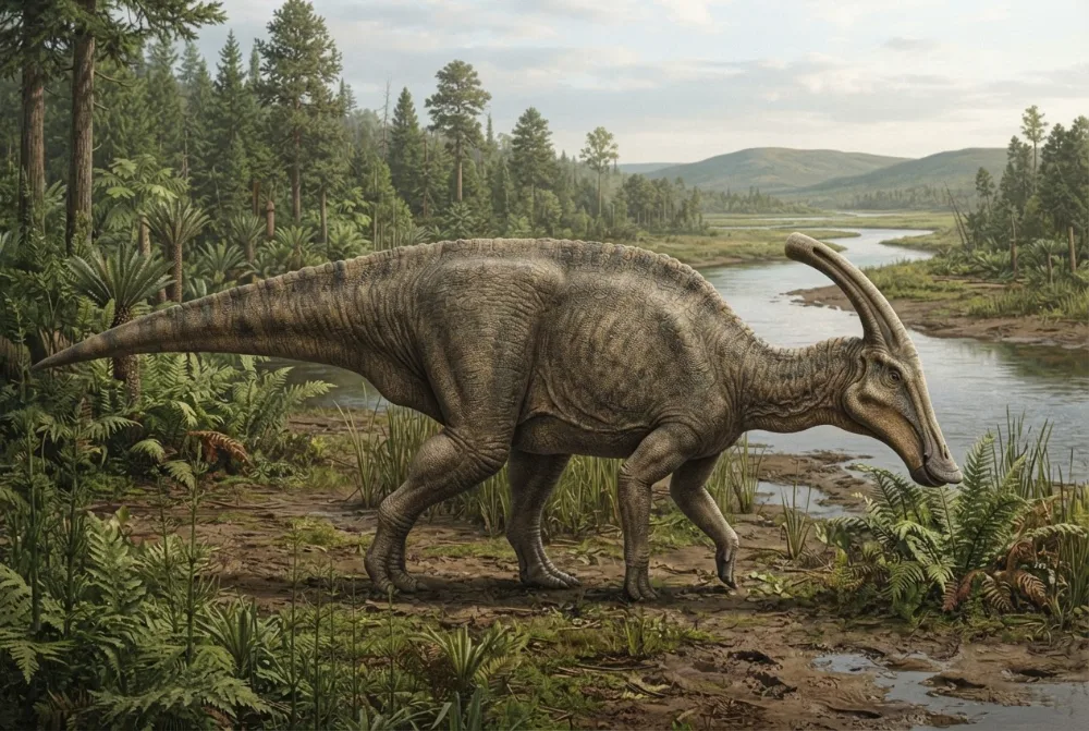 AI-made picture of Charonosaurus