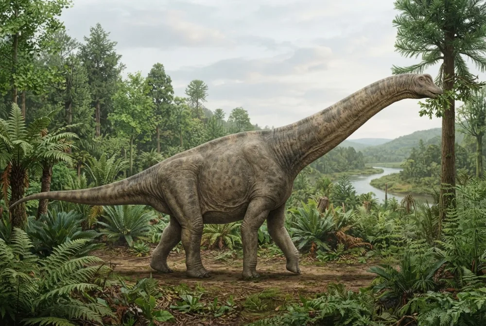 AI-made picture of Chuanjiesaurus
