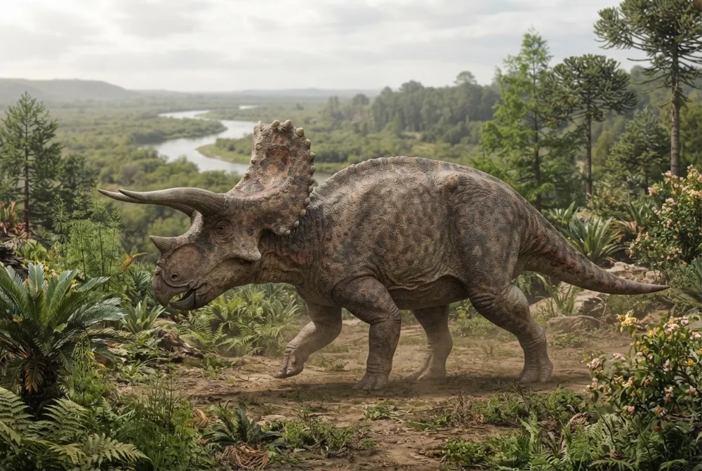AI-made picture of Coahuilaceratops