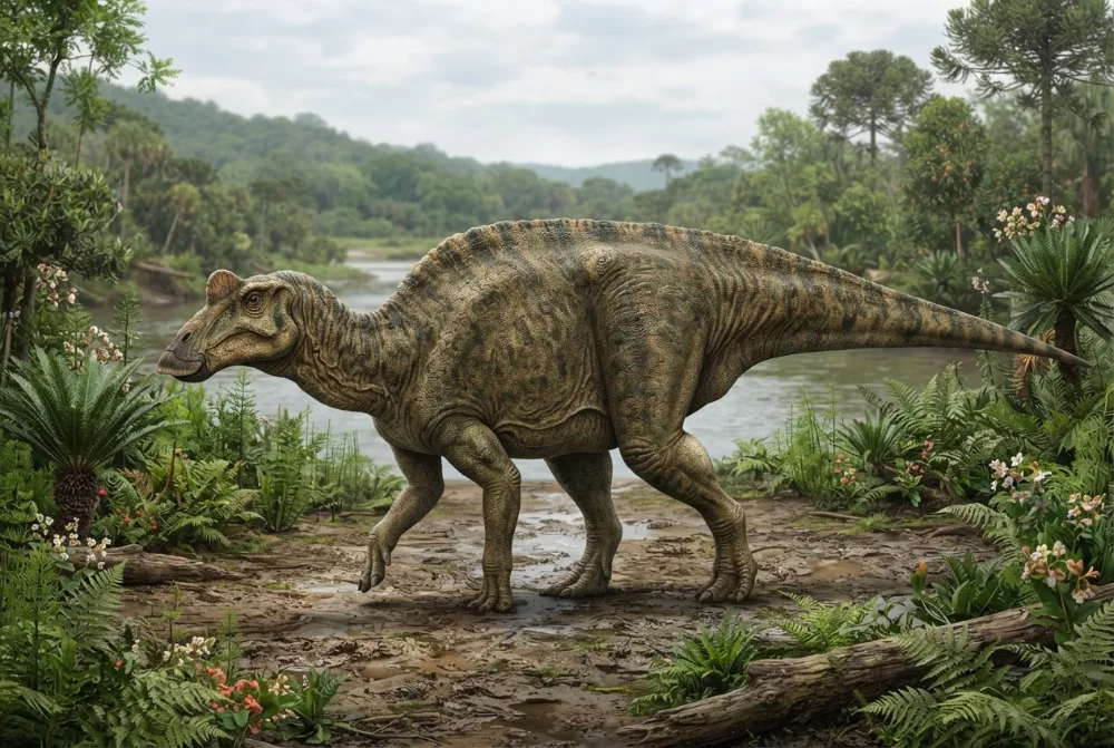 AI-made picture of Coahuilasaurus