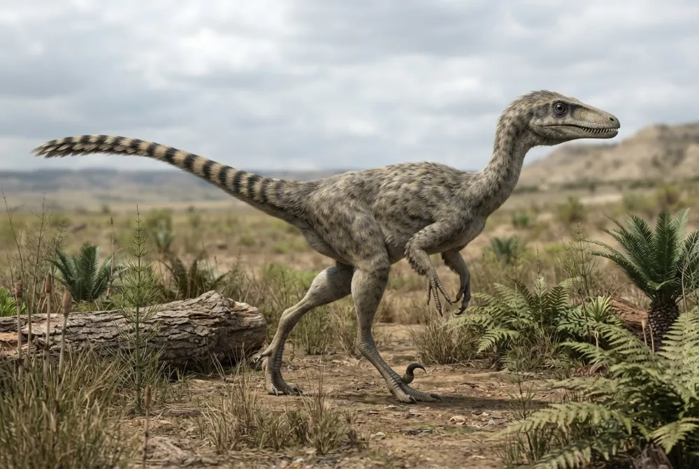 AI-made picture of Coelurus