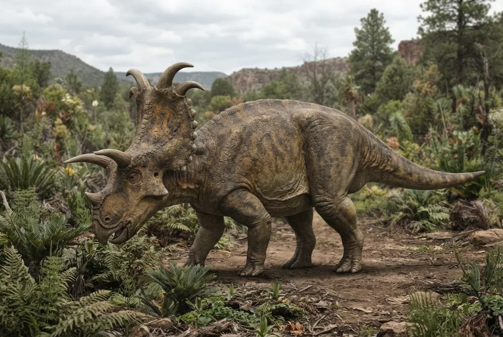 AI-made picture of Crittendenceratops
