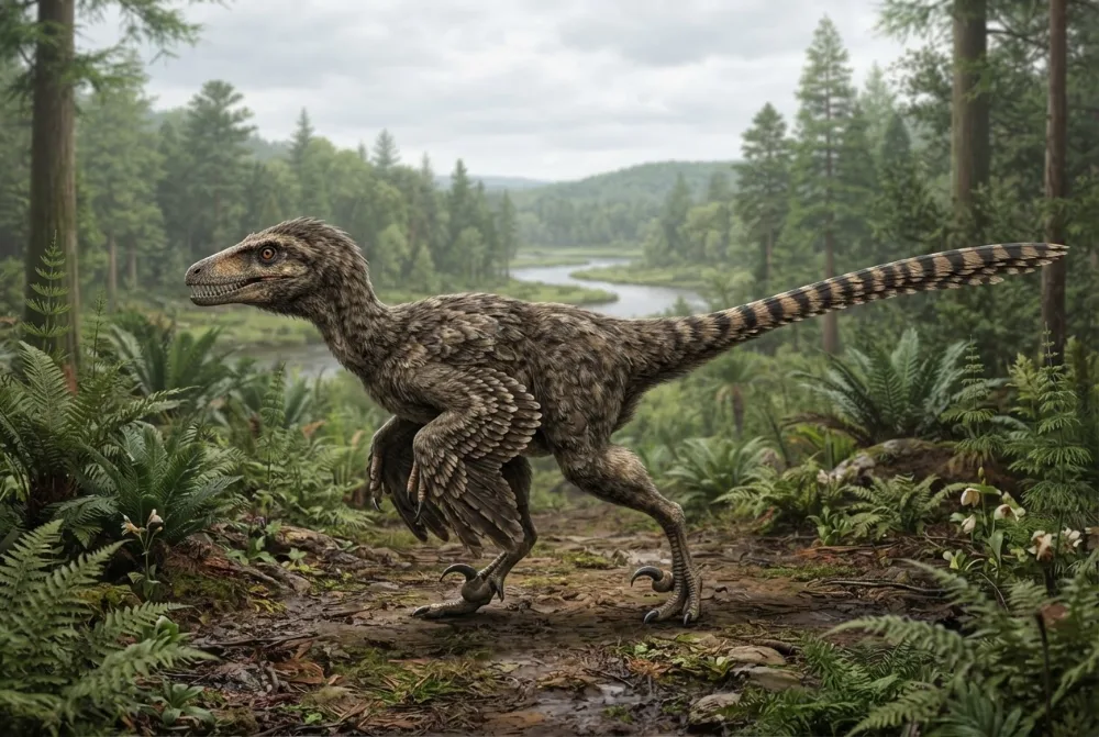 AI-made picture of Dakotaraptor