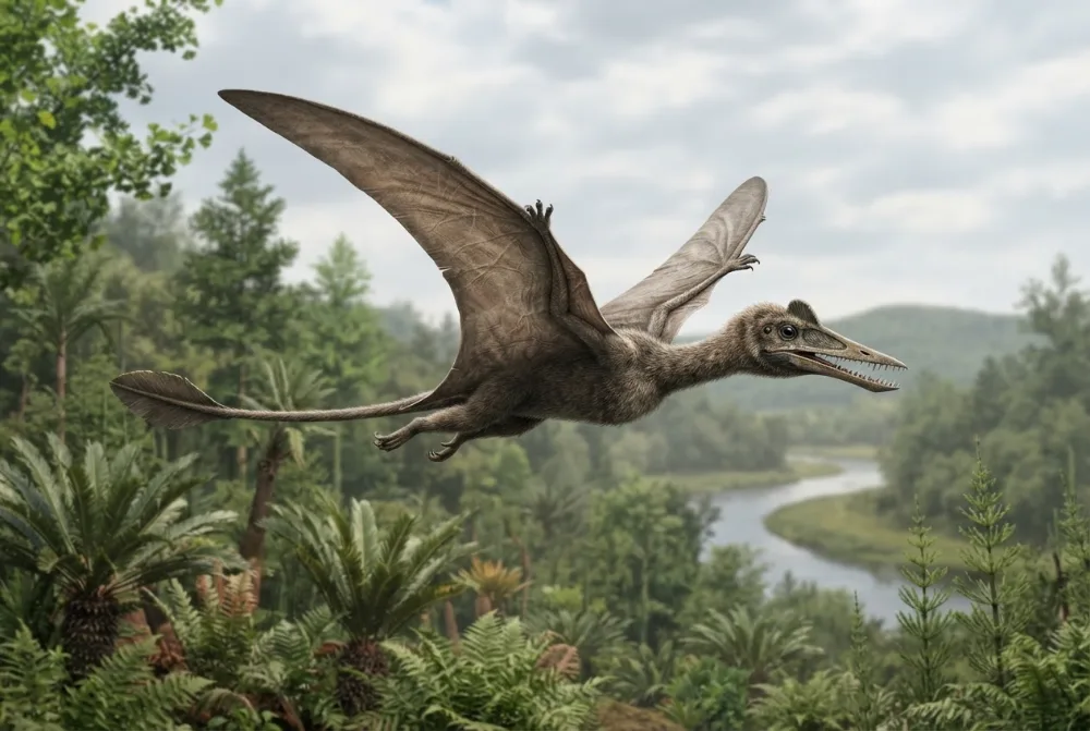 AI-made picture of Darwinopterus
