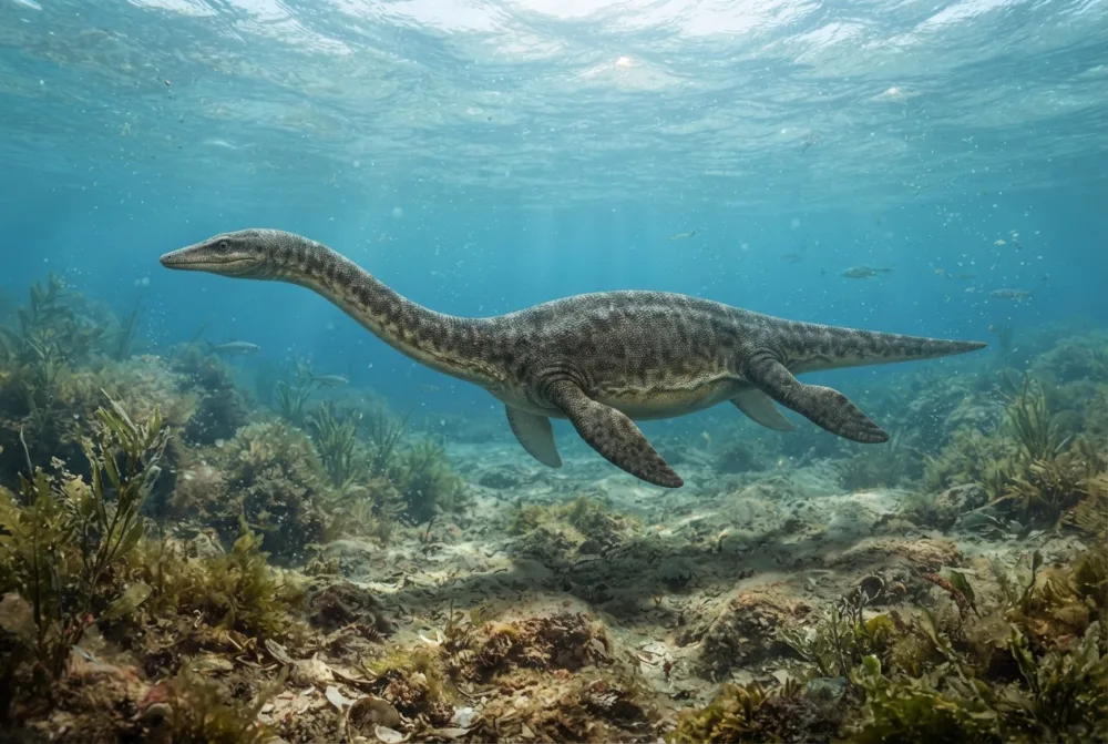 AI-made picture of Diandongosaurus