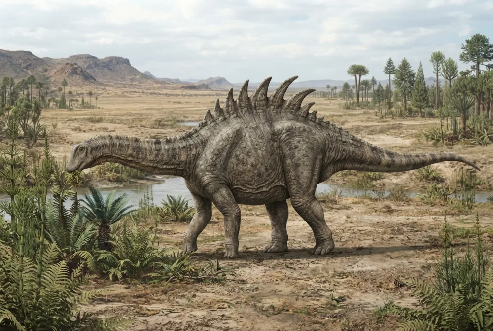 AI-made picture of Dicraeosaurus