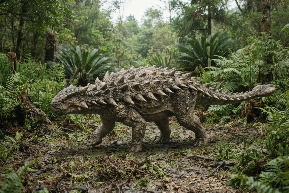 AI-made picture of Dongyangopelta
