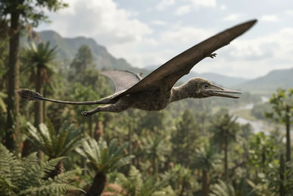 AI-made picture of Douzhanopterus