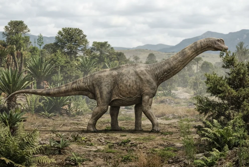 AI-made picture of Dyslocosaurus