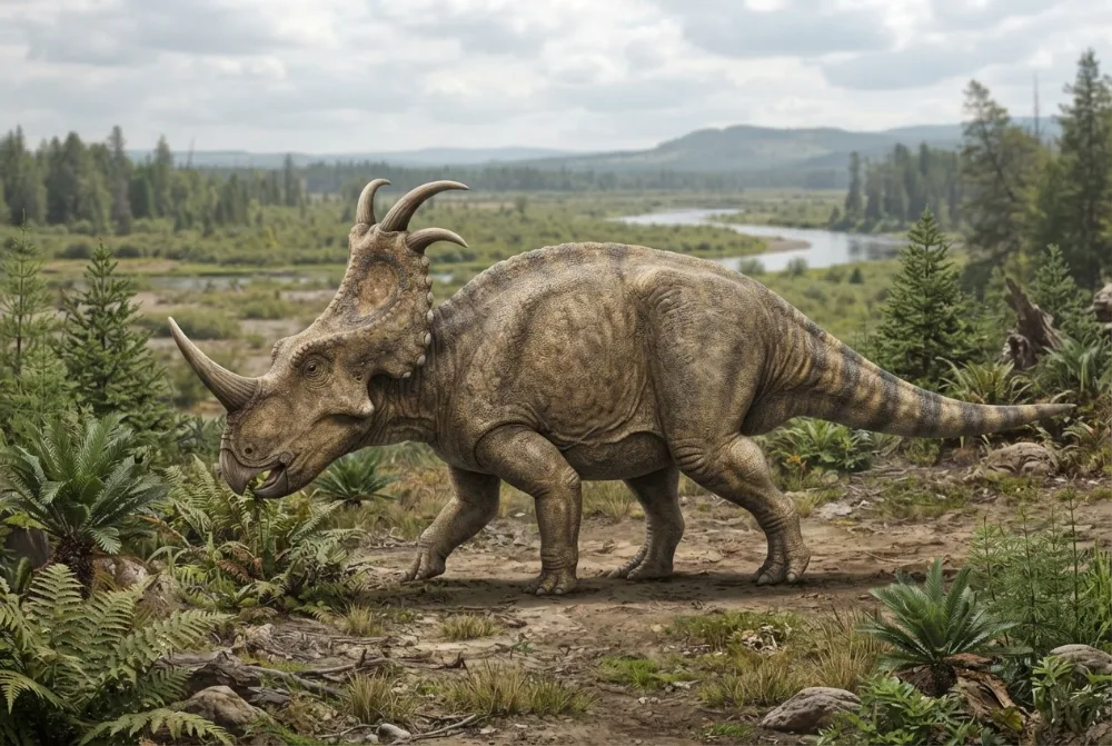 AI-made picture of Einiosaurus
