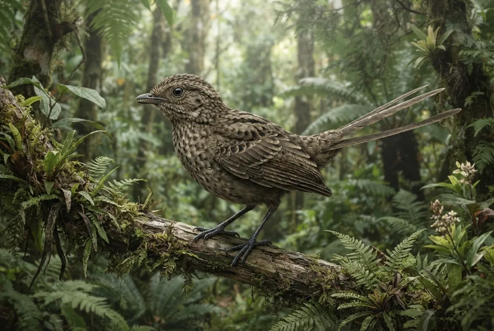 Elektorornis, tehisaru joonistatud