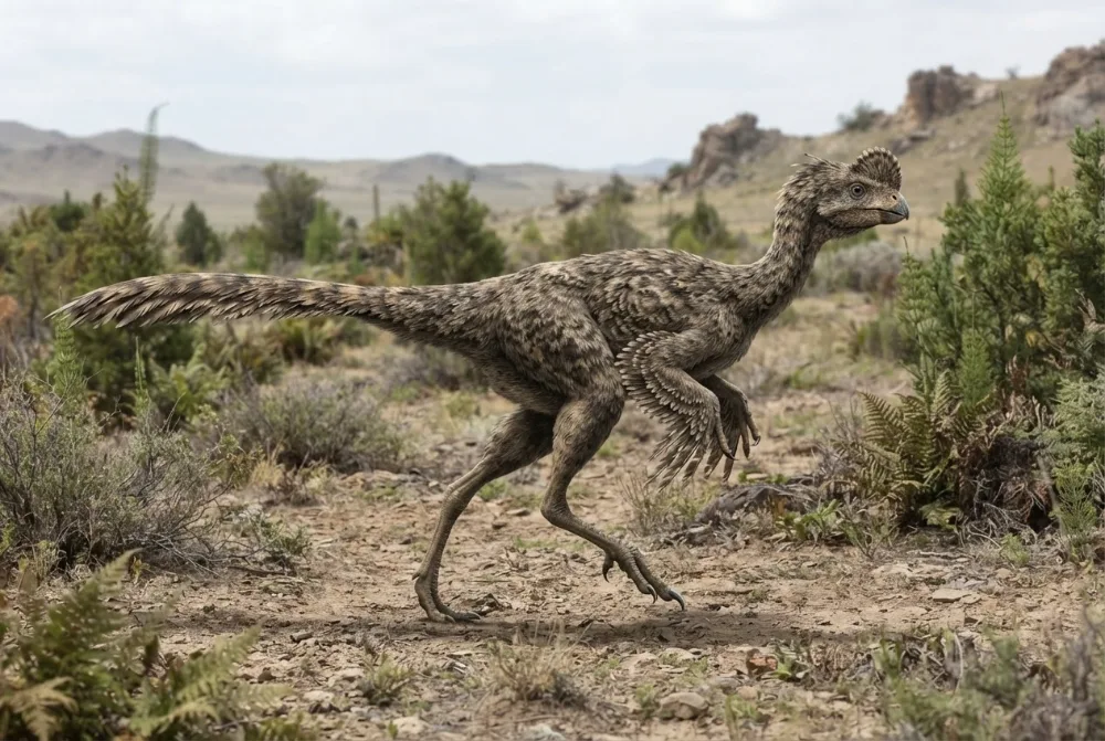 AI-made picture of Elmisaurus