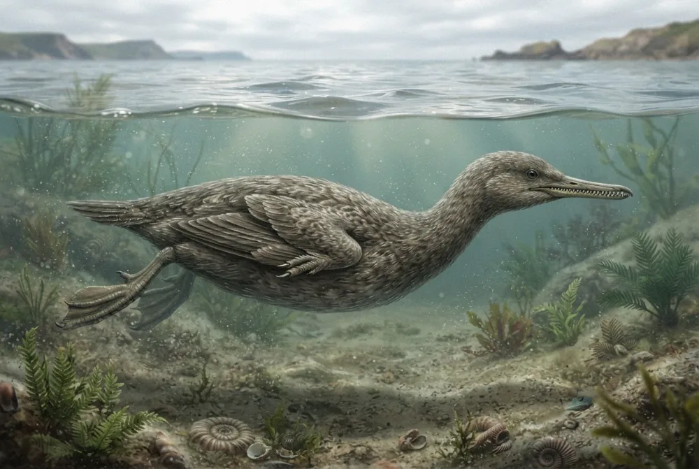 AI-made picture of Enaliornis
