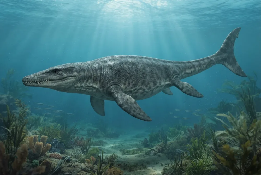 AI-made picture of Eremiasaurus