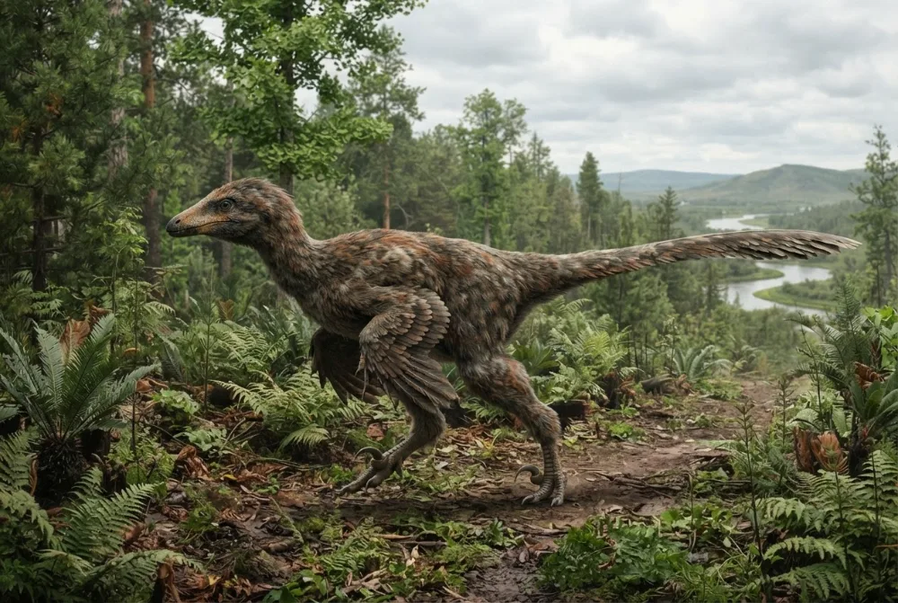 AI-made picture of Erliansaurus