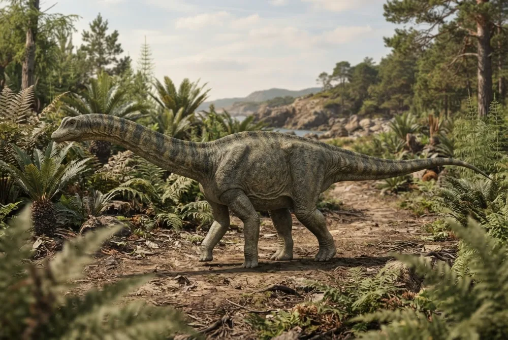 Europasaurus, tehisaru joonistatud
