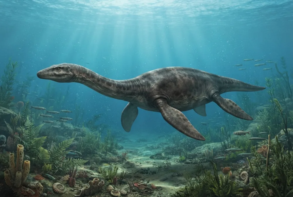 AI-made picture of Franconiasaurus