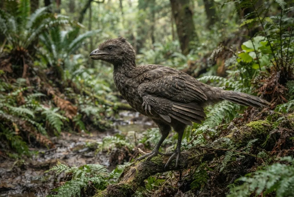 AI-made picture of Fukuipteryx
