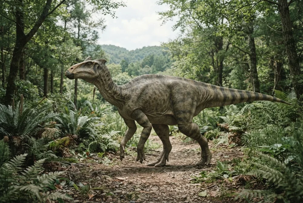 AI-made picture of Fukuisaurus