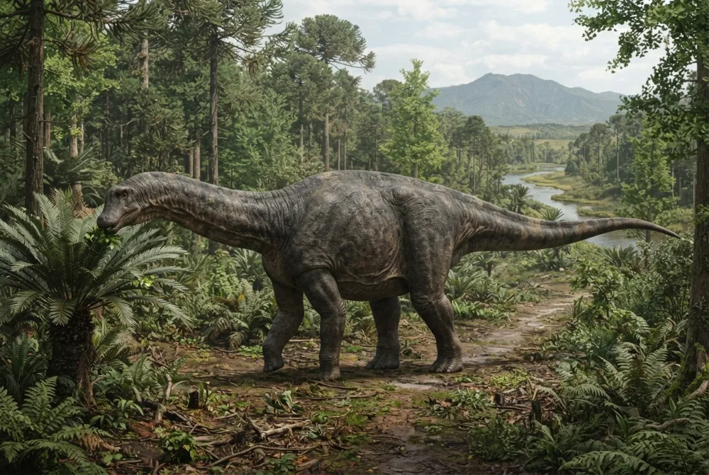 AI-made picture of Fusuisaurus