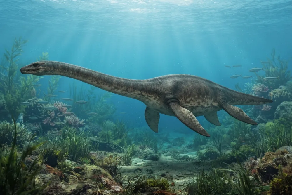 AI-made picture of Futabasaurus