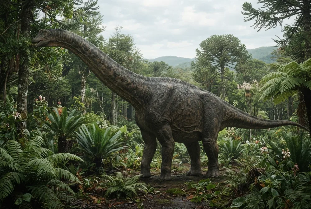 AI-made picture of Futalognkosaurus