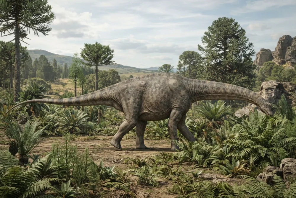 AI-made picture of Galeamopus