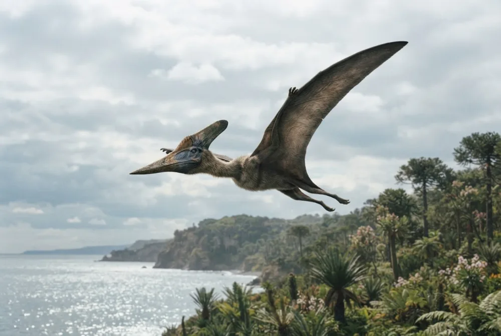 Gambar Geosternbergia buatan AI