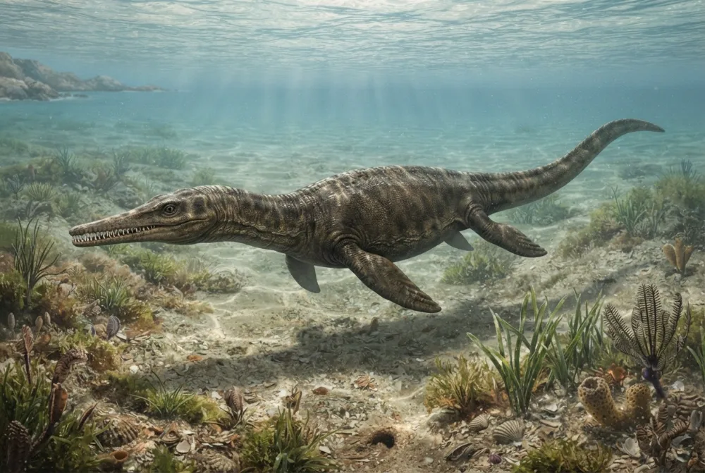 AI-made picture of Germanosaurus