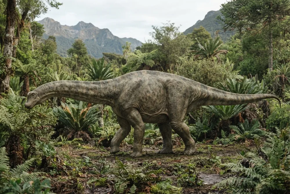 AI-made picture of Glacialisaurus
