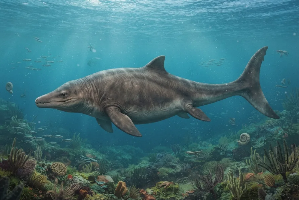 AI-made picture of Guanlingsaurus