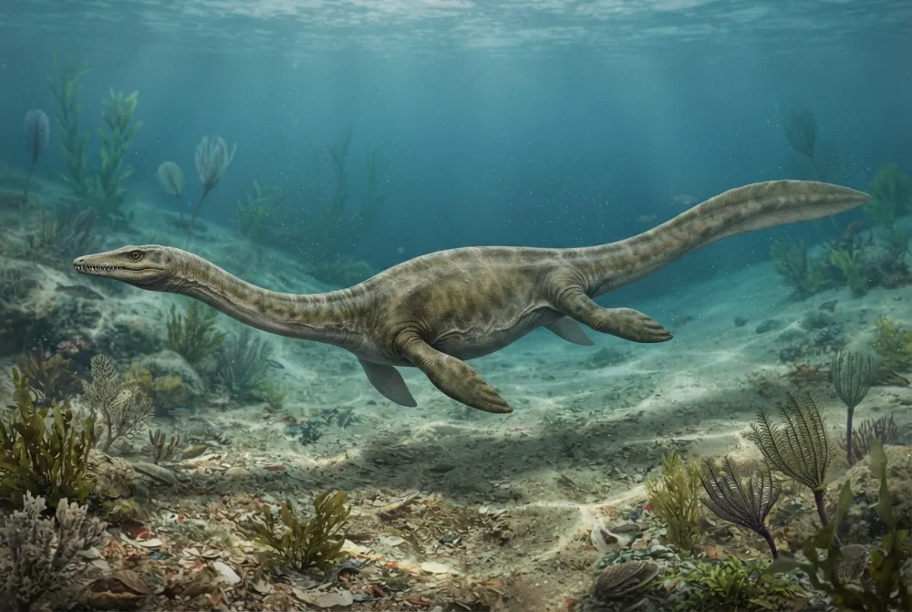 AI-made picture of Hanosaurus