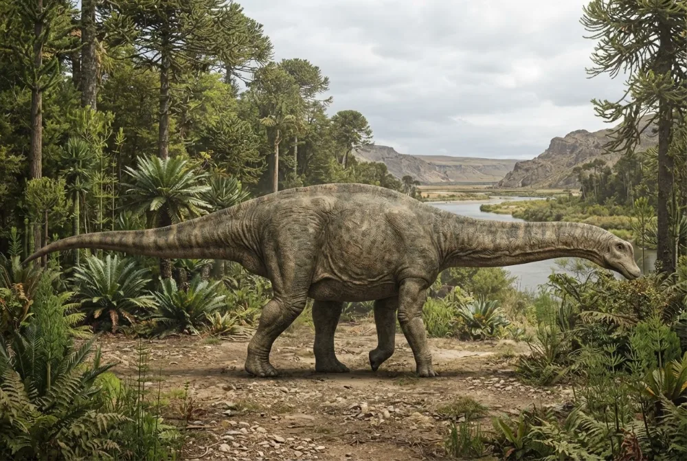 AI-made picture of Haplocanthosaurus