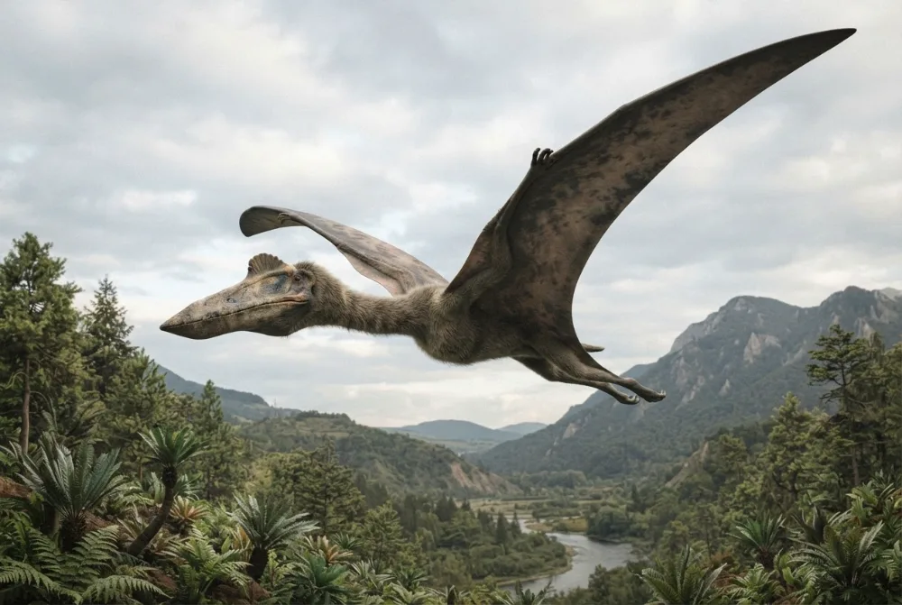 AI-made picture of Hatzegopteryx