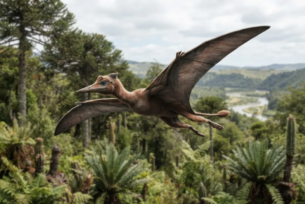 AI-made picture of Herbstosaurus
