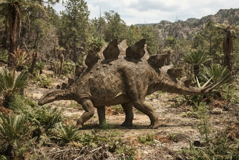 AI-made picture of Hesperosaurus