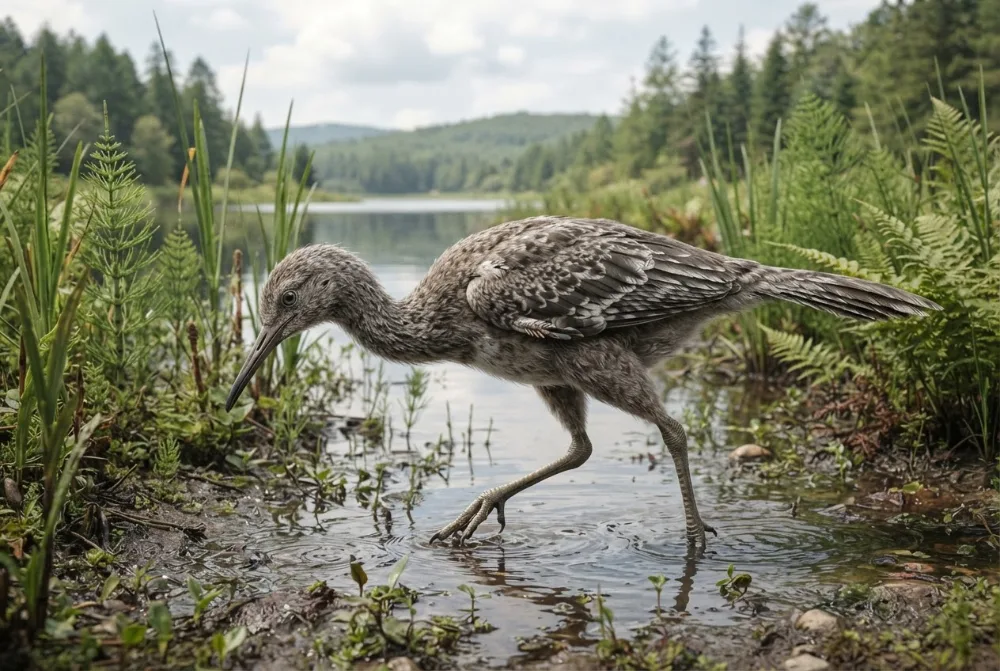 AI-made picture of Hongshanornis