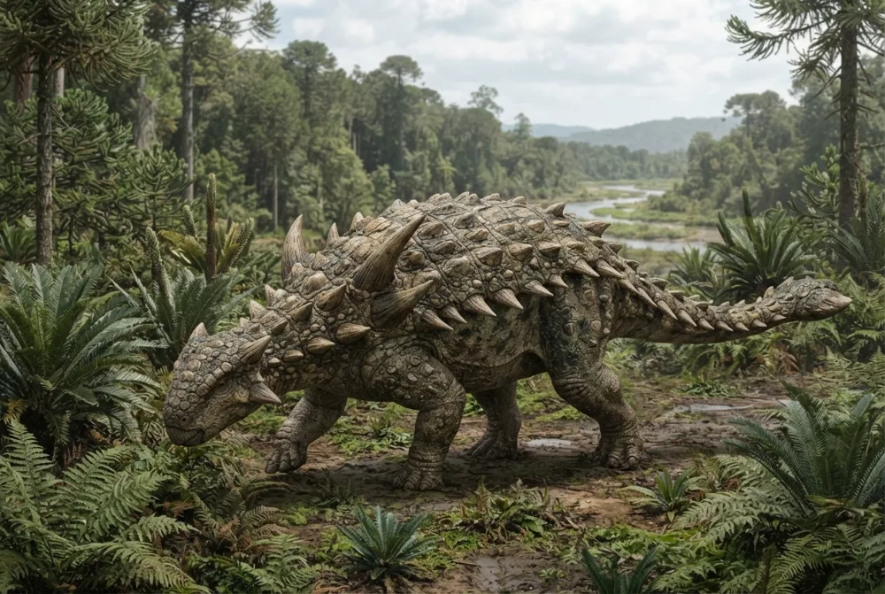 AI-made picture of Hoplitosaurus
