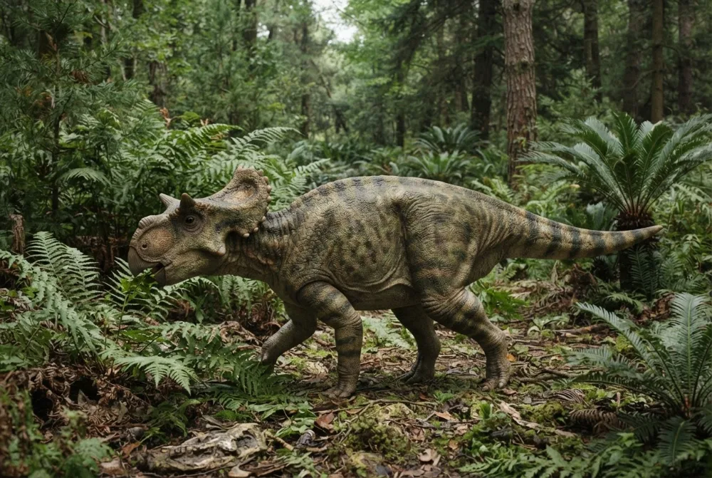 AI-made picture of Hualianceratops