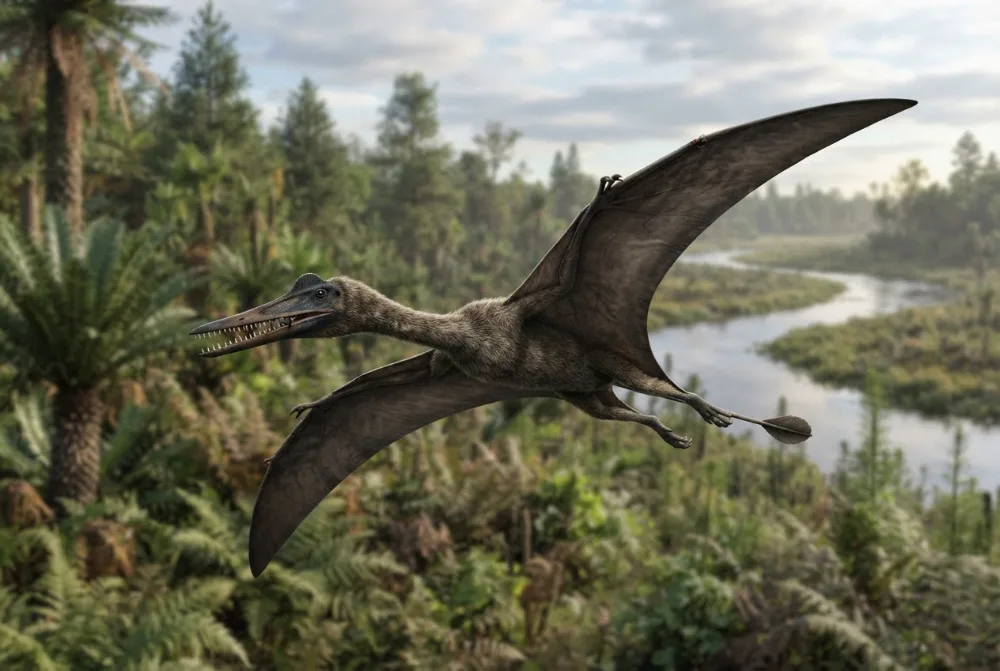 AI-made picture of Huanhepterus