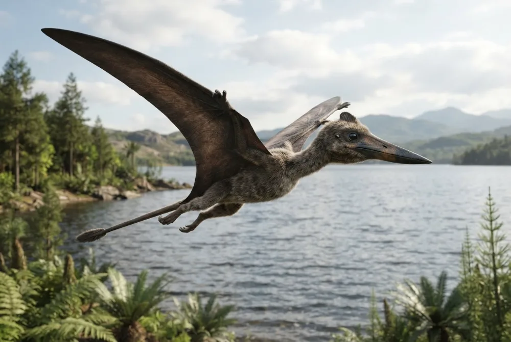 AI-made picture of Huaxiapterus