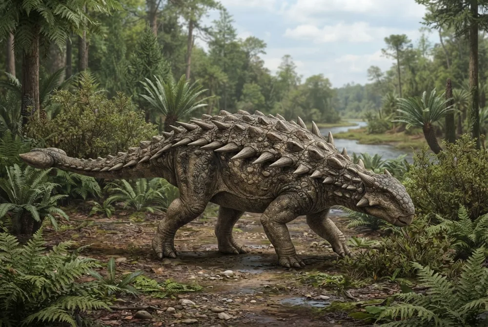 AI-made picture of Hungarosaurus