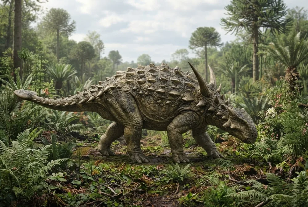 Hylaeosaurus, tehisaru joonistatud